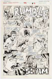 Marvel Artist - Alex Morrissey and Mike DeCarlo Marvel Comics Presents #149 Story Page 7 Starjammers Original Art (Marvel, 1994)....