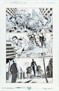 Miguel Mendonca - Justice league: Last Ride #1 Story Page 1 Original Art (DC, 2021)....