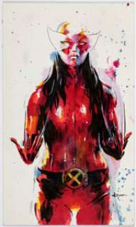 Keron Grant - All-New Wolverine #1 X-23 Variant Cover Recreation Original Art (Marvel, 2016)....