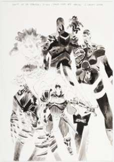 Matias Bergara | Death of Dr. Strange: X-Men/Black Knight #1 Variant Cover Original Art (Marvel, 2022).... | Heritage