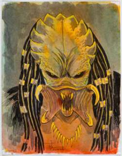 Ben Templesmith - Predator Specialty Illustration Original Art (undated)....