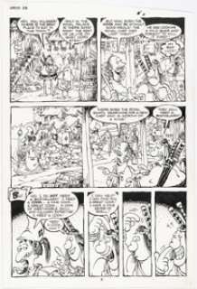 Sergio Aragonés | Groo the Wanderer #28 Story Page 8 Original Art (Marvel, 1987). ... | Heritage