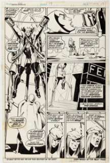 Howard Chaykin And Frank McLaughlin | Amazing Adventures #19 Killraven Story Page Original Art (Marvel, 1973).... | Heritage