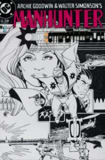 Walt Simonson | Manhunter #1 Cover Re-Creation Original Art (2018). | Heritage