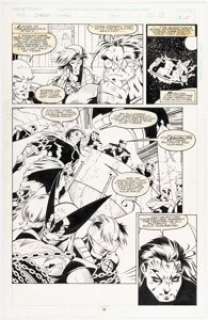 Karl Kerschl and Hector Collazo - X-Men: Prelude to Perdition #1 Story Page 15 Original Art (Marvel, 1995).