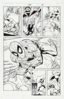 Luke Ross and Al Milgrom - Spectacular Spider-Man #260 Story Page 18 original Art (Marvel, 1998).