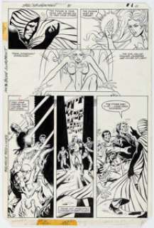 Al Milgrom and Jim Mooney The Spectacular Spider-Man #81 Story Page 9 Cloak and Dagger Original Art (Marvel, 1983). | Heritage