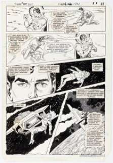 Curt Swan and Al Williamson Superman #415 Story Page 9 Original Art (DC, 1986). | Heritage