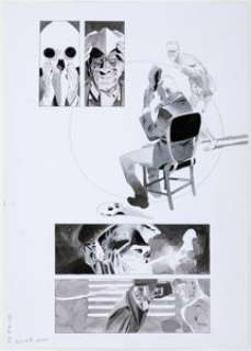 Matias Bergara John Constantine: Hellblazer #10 Story Page 3 Original Art (DC, 2020).