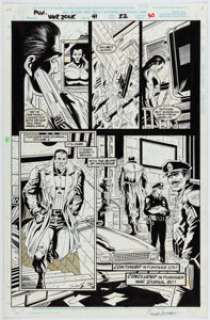 Rod Whigham and Mike Witherby The Punisher: War Zone #41 Story Page 22 Original Art (Marvel, 1995).