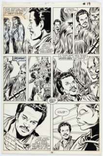 Carmine Infantino and Ron Frenz Star Wars #46 Story Page 15 Original Art (Marvel, 1981). | Heritage