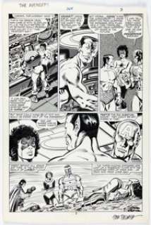John Buscema and Tom Palmer The Avengers #268 Story Page 3 Original Art (Marvel, 1986). | Heritage