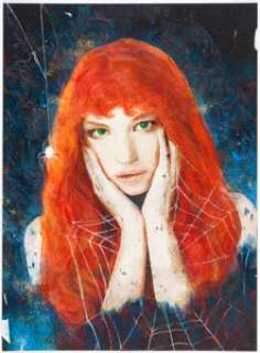 Zu Orzu - Mary Jane Watson Illustration Original Art (c. 2021).