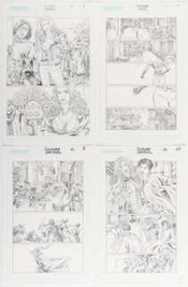 Luke Ross Sojourn #21 Story Page Original Art Group of 7 (CrossGen, 2003). (Total: 7 Original Art)