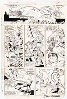 Frank Springer and Vince Colletta Dazzler #17 Story Page 18 Original Art (Marvel, 1982). | Heritage