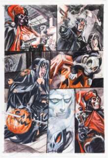 Dan Brereton Nocturnals Volume Two: The Dark Forever and Other Tales "Spectres" Story Page 14 Original Art (Image, 2009).