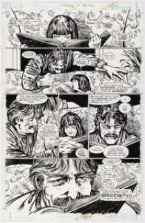Michael Zulli and Vince Locke Legends of the DC Universe #36 Story Page 22 Original Art (DC, 2001).