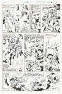 Sal Buscema Rom #5 Story Page 7 Original Art (Marvel, 1980). | Heritage