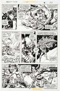 John Buscema and Tom Palmer Thor #277 Story Page 15 Original Art (Marvel, 1978). | Heritage