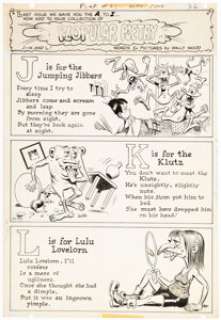 Wally Wood PLOP! #21 Complete 1-Page Feature Original Art (DC, 1976). | Heritage