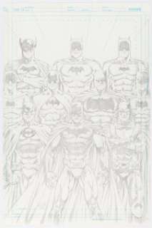 Nicola Scott Detective Comics #1000 Variant Cover Pencils and Preliminary Original Art (DC, 2019). | Heritage