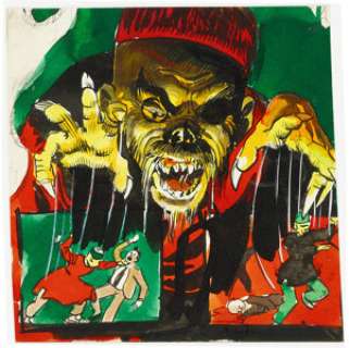 Wally Wood The Mask of Dr. Fu Manchu (nn) Cover Preliminary Original Art (Avon, 1951). | Heritage