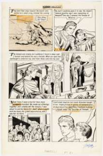 Jack Kirby and Dick Ayers Classics Illustrated #35 HRN 161 Story Page 4 Original Art (Gilberton, 1961). | Heritage