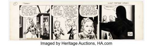 Milton Caniff Terry and the Pirates Daily Comic Strip Original Art dated 3-7-41 (News Syndicate Co., 1941). | Heritage