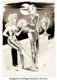 Bill Ward Joker January-1965 Single Panel Gag Cartoon Illustration Original Art (Humorama, 1965). | Heritage