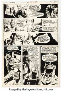 Irv Novick and Dick Giordano Batman #252 Story Page 11 Original Art (DC, 1973). | Heritage
