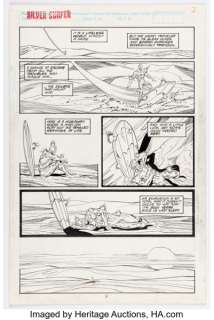 Ron Lim and Tom Christopher Silver Surfer #34 Story Page 2 Original Art (Marvel, 1990). | Heritage