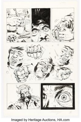 Troy Nixey Jenny Finn #3 Story Page 15 Original Art (Dark Horse, 2018).