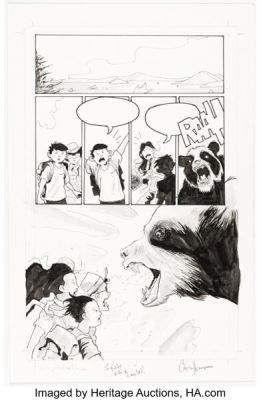Christopher Herndon Terra Tempo: Ice Age Cataclysm Story Page 27 Original Art (Craigmore Creations, 2010). | Heritage