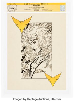 Neal Adams - Phoenix Illustration CGC Signature Series Original Art (2020). | Heritage