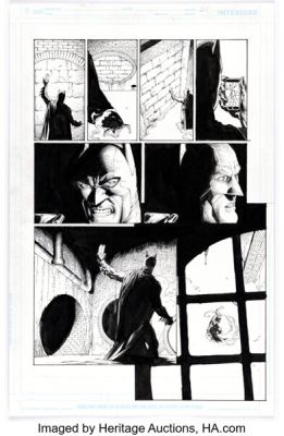 Gary Frank and Jon Sibal Batman: Earth One #2 Story Page 69 Original Art (DC, 2015). | Heritage