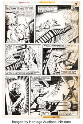 Don Perlin Werewolf by Night #35 Story Page 6 Original Art (Marvel, 1975). | Heritage
