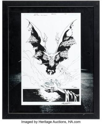 Phil Hester and Eric Gapstur Dark Ark #1 Variant Cover Original Art (AfterShock, 2017).