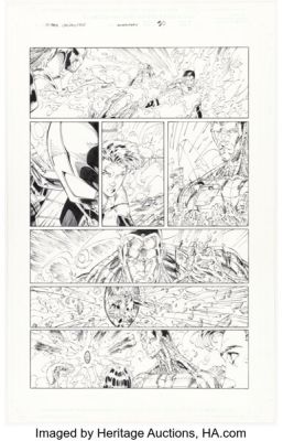 Brett Booth X-Men Unlimited Unpublished Annihilus Story Page Original Art (Marvel, c. 2000). | Heritage