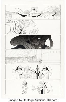 Tradd Moore The New World #3 Story Page 20 Original Art (Image, 2018). | Heritage