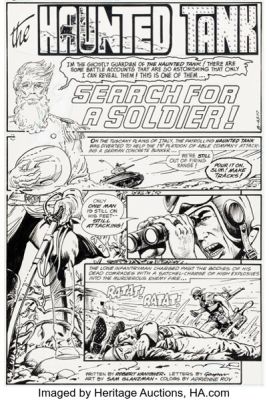 Sam Glanzman G.I. Combat #234 "Search for a Soldier!" Complete 6-Page Story Original Art (DC, 1981). (Total: 6 Items) | Heritage