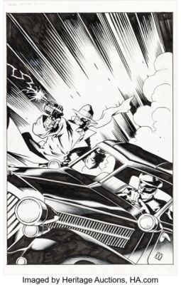 Matt Wagner Green Hornet: Year One #7 Cover Original Art (Dynamite Entertainment, 2010). | Heritage
