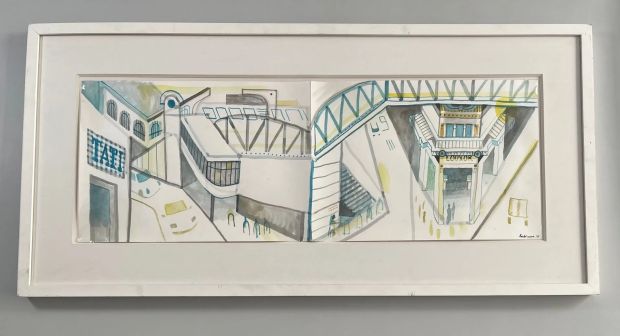 Brecht Evens (Né En 1986) | "Barbès-Rochechouart, Louxor cinéma", 2014-2015 | misc / divers