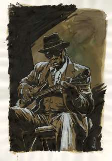 Christophe Chabouté | John Lee Hooker | Breitenmoser.art