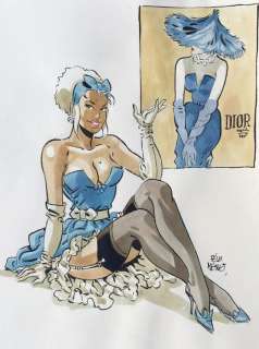 Meynet, Félix - Dessin original couleur - Dior | Catawiki
