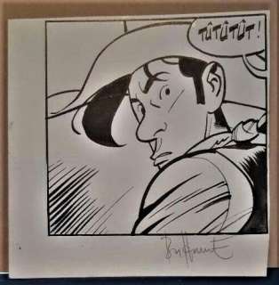 Bonhomme, Matthieu - Case originale - Lucky Luke - L’Homme qui tua Lucky Luke - (2016) | Catawiki