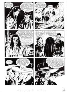 Magico Vento n. 18 - Tavola Originale "L’ombra del guerriero" - Page volante - (1998) | Catawiki