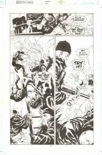 Matt Broome - detective comics #738 p. 6 - two-face vs. Hoods - no man‘s land - 1999