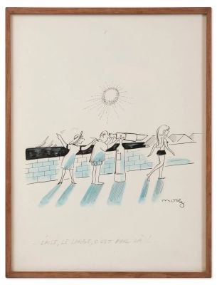 Henri Morez (1922-2017) Émile,... | Henri MOREZ (1922-2017) Émile, le large, c’est pas... | Drouot Estimations
