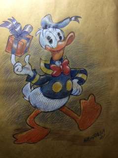 Alessandro Gottardo - Original drawing - â€œMr Donald Duckâ€ - Unpublished (2019) | Catawiki