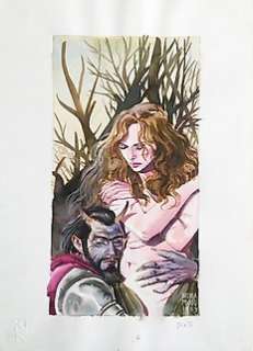 Nicola Mari - Illustrazione originale - Loose page - (1989) | Catawiki